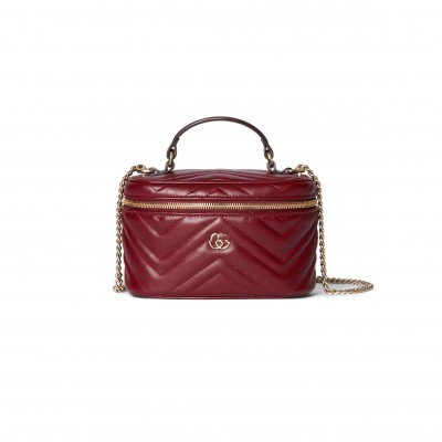 GUCCI GG MARMONT MINI VANITY BAG 837454 (19*11.5*9cm)
